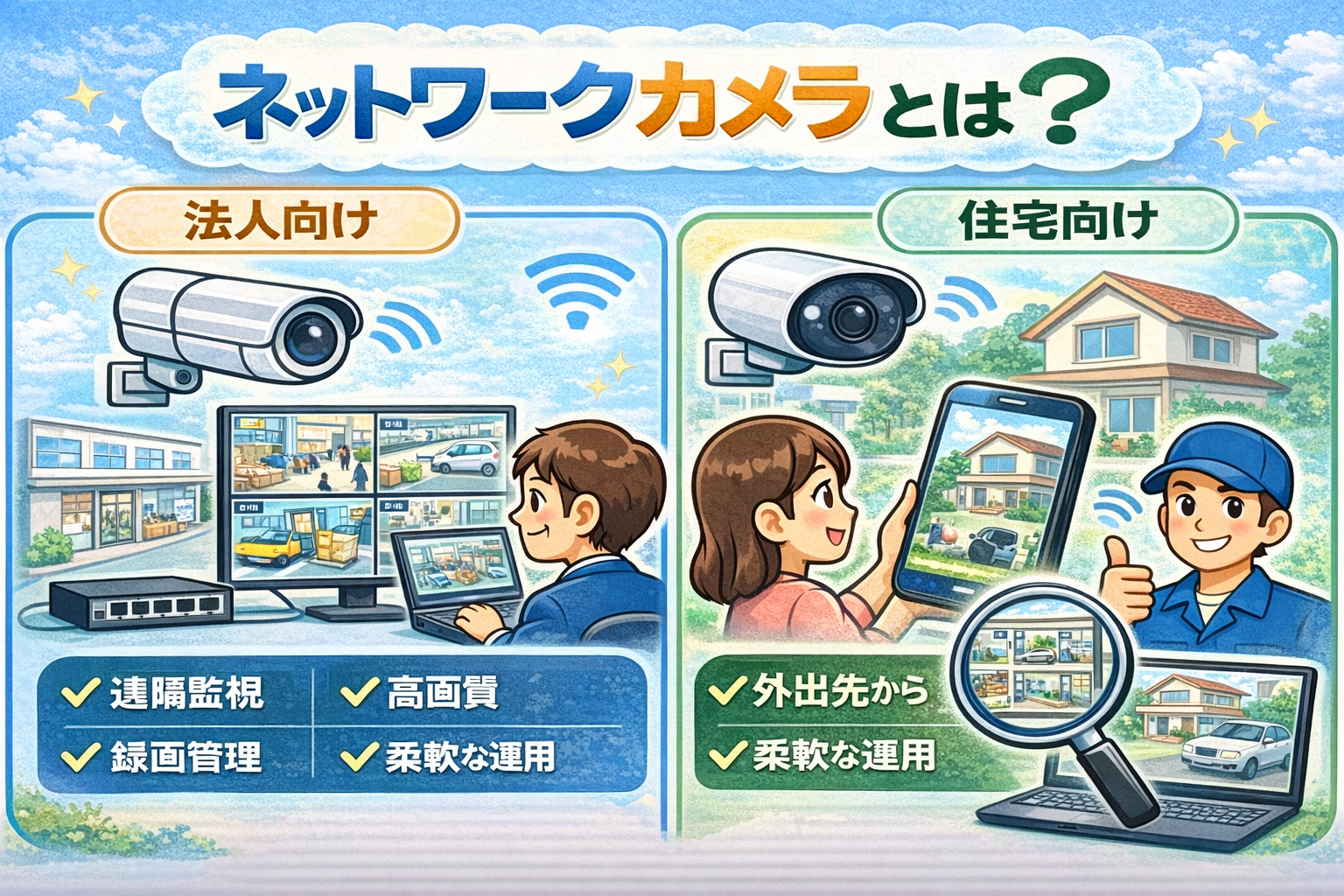 ネットワークカメラとは？